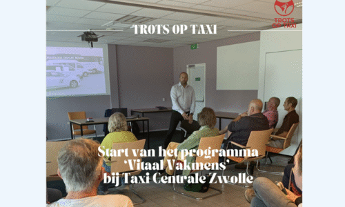 Foto - Taxicentrale Zwolle gestart met Vitaal Vakmens